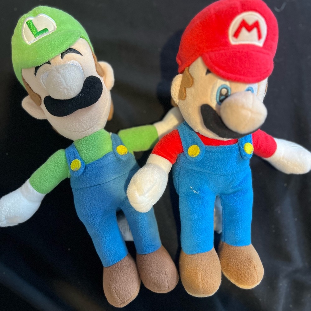 Super Mario and Luigi Plush Toy Set
